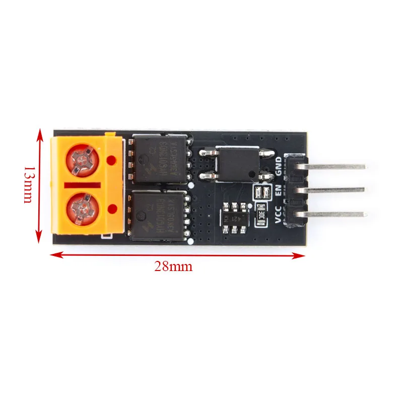 Moduł izolowanego przełącznika elektronicznego 20A, przełącznik MOSFET typu High-Low Side, izolacja transoptorowa, przekaźnik półprzewodnikowy do sterowania silnikami prądu stałego — zdjęcie produktu 3