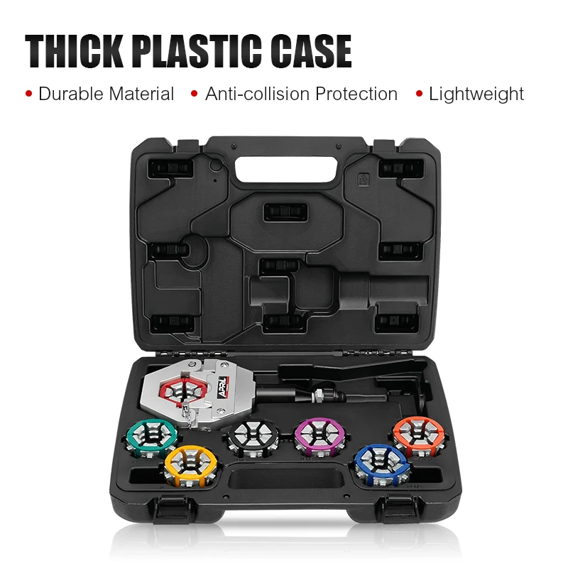 FYL-71500 เครื่องมือการจีบท่อไฮดรอลิกแบบแยกส่วนแบบแมนนวลสําหรับการจีบท่อเครื่องปรับอากาศอัตโนมัติ