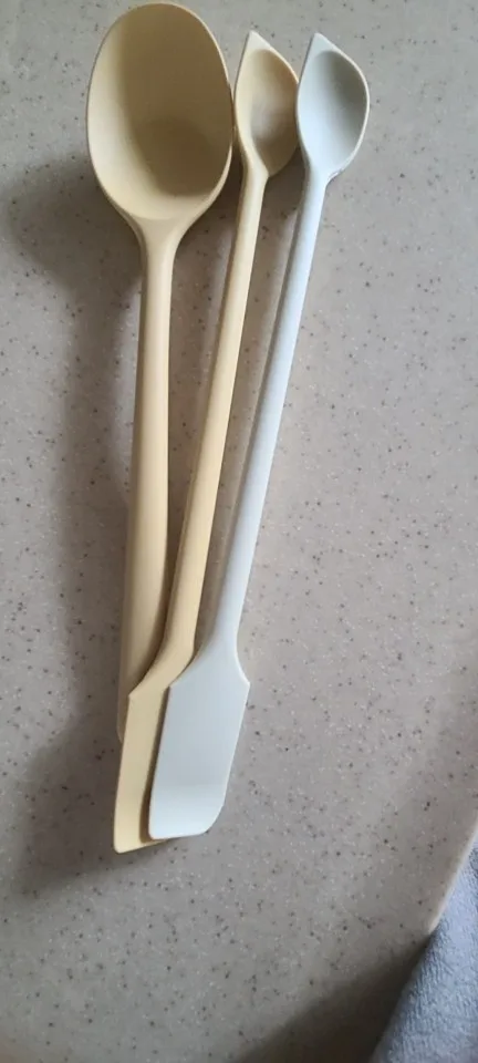 2/8Pcs Small Silicone Spoon High Temperature Resistant Jam Spoon Soup Spoon Mixing Spoon Salad Spoon Kitchen Accessories photo review