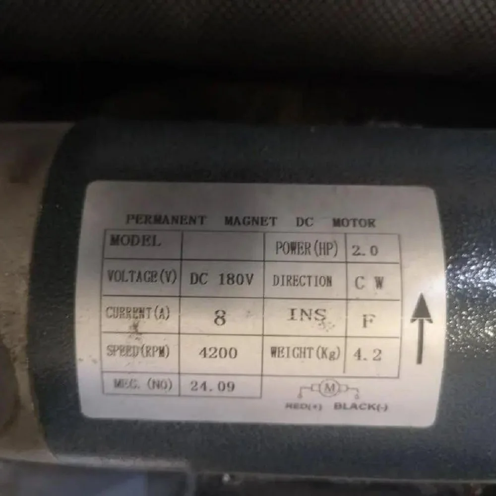 180V 2.0HP 4200RPM Treadmill Motor | High-Power Replacement Motor for Home & Gym Treadmills