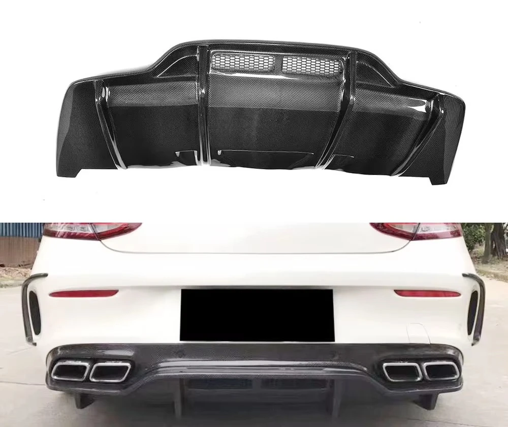 

Карбоновый задний спойлер для Mercedes Z W205 C63 Coupe 2-дверный 15-17