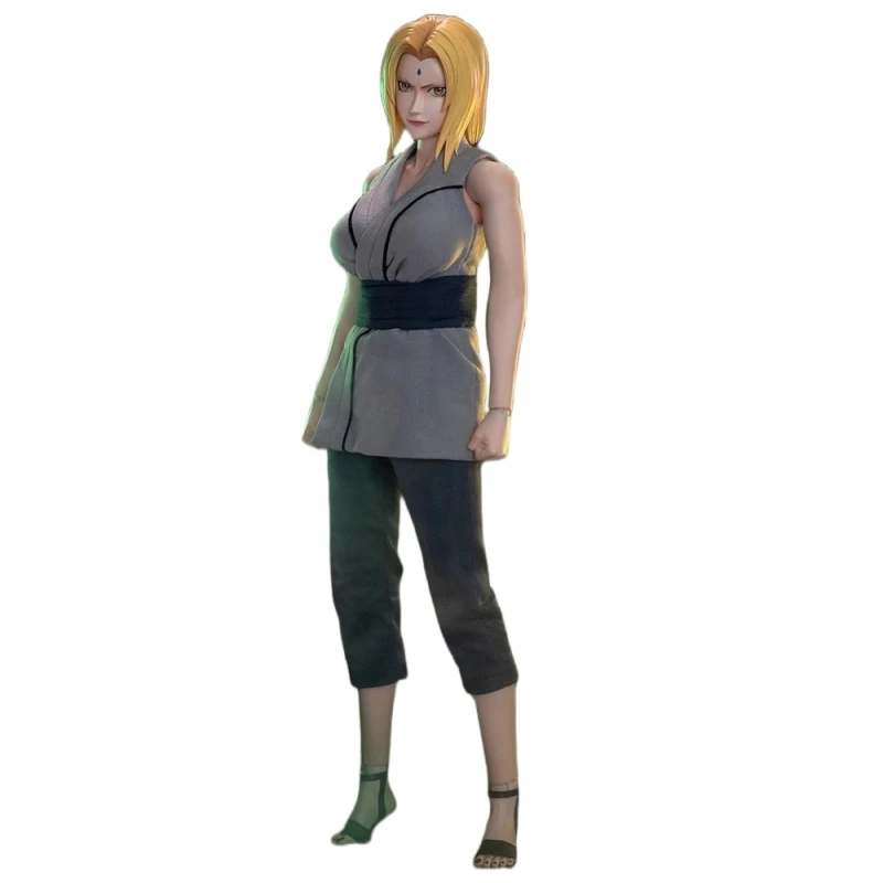 

Rockettoys Naruto Tsunade масштаб 1/6, Коллекционная фигурка, подвижная шарнирная кукла, модель солдата, гаражный комплект, детские игрушки, подарок