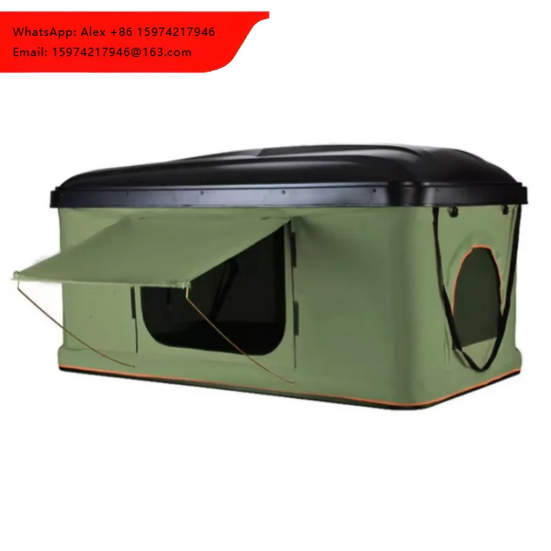 Car Roof Tent Used For Family Travel Aluminum Alloy Hard Shell Roof Top Tent