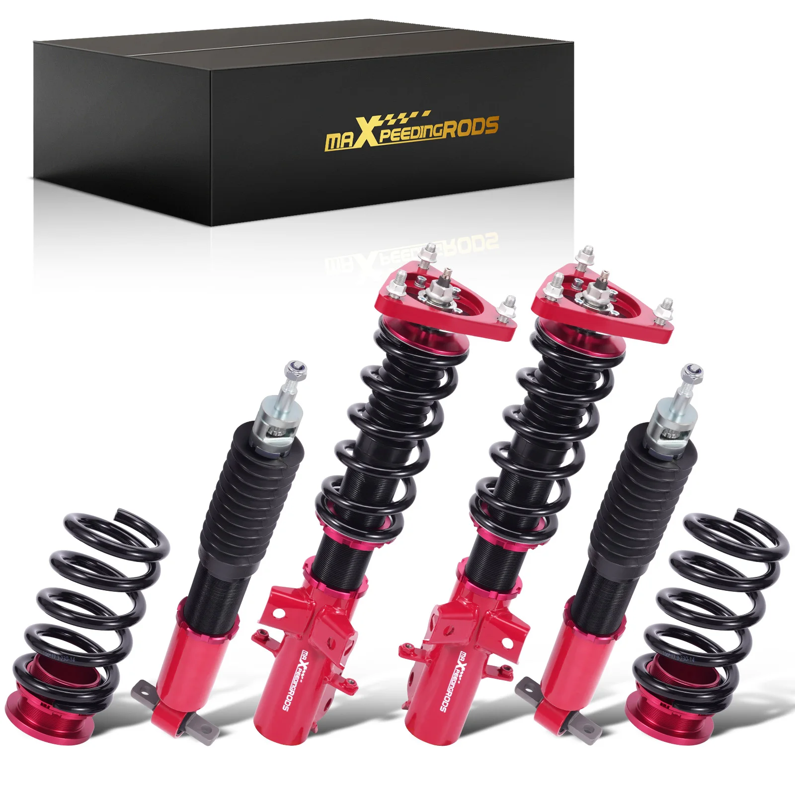 

24 Way Damper Coilovers & Rear Toe Arm With Pillow Ball For Ford Mustang 15-23