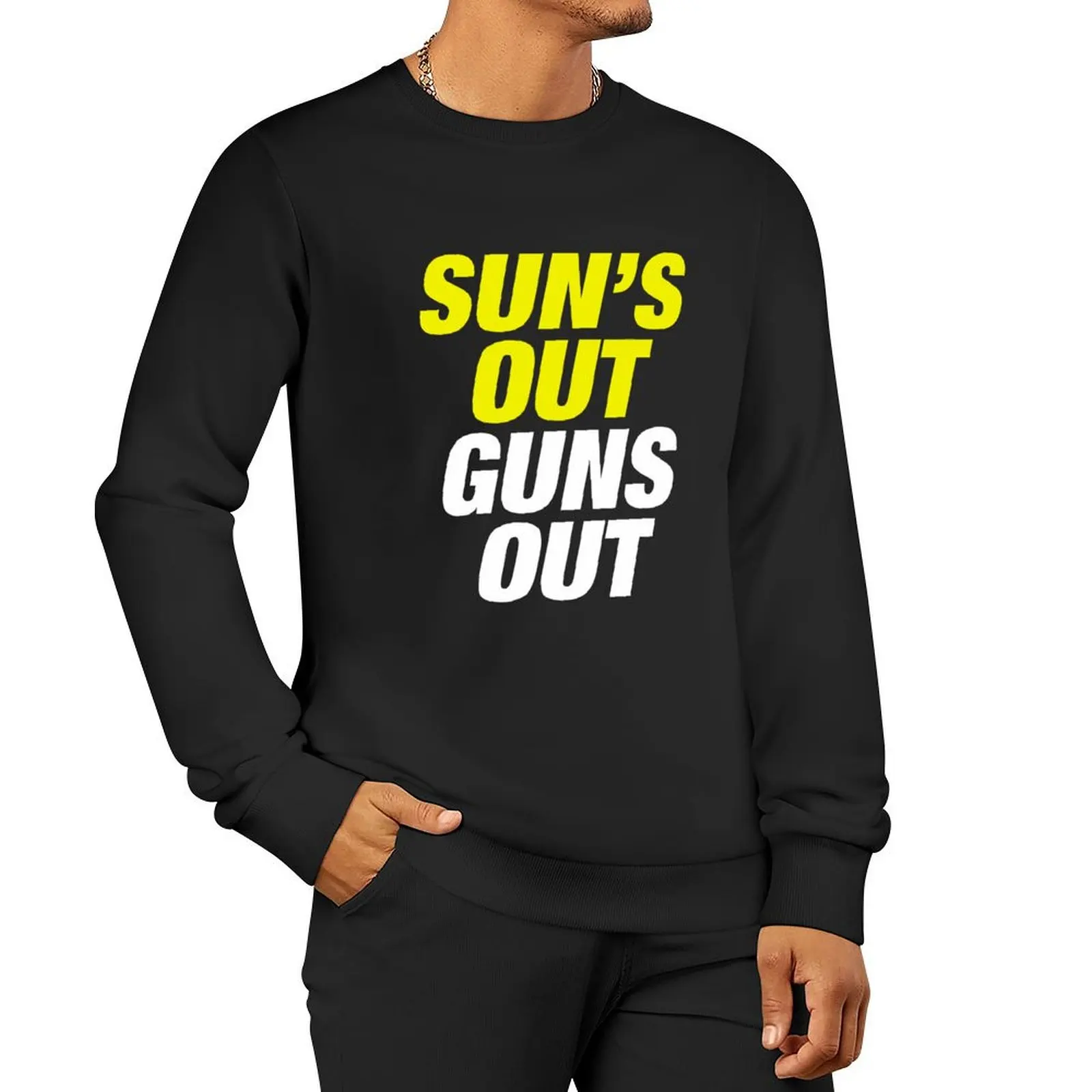 SUNS OUT GUNS OUT SUMMER JUMP STREET Pullover Hoodie autumn oversize sweatshirts