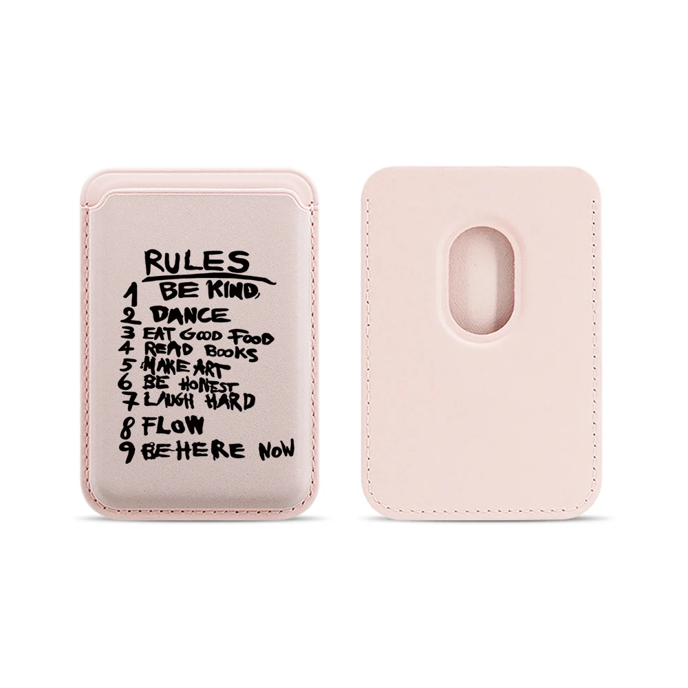 Rules Leder-Kartenetui Handyhülle Kartenhalter für Magnetische Hülle Geeignet für alle iPhones mit Magsafe-Kartenfunktion Rückseitentasche – Detail 18