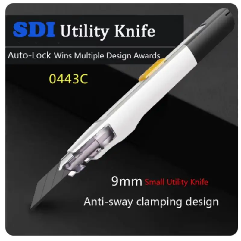 Sdi Art Knife Wielofunkcyjny kompaktowy rozmiar Trwały materiał Wszechstronne zastosowanie Precyzyjne cięcie Sdi Art Knife do cięcia Narzędzie do