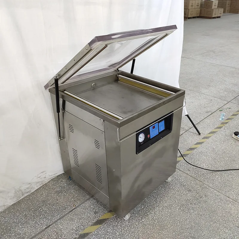 DZ-400L Automatic Vacuum Packing Machine Food Packaging Sealing Machine Vertical Vacuum Machine