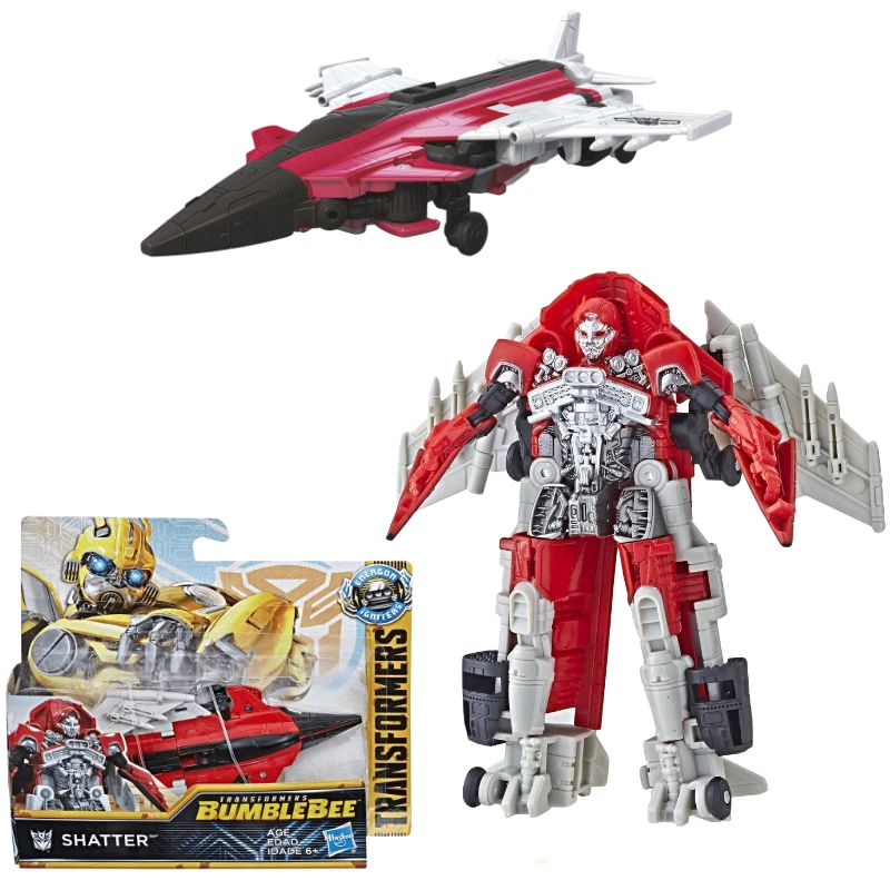 Bumblebee Version US Action Action Figure Collection, Power Crush, Avion activé par l'énergie, Cadeau d'anniversaire, Film en stock