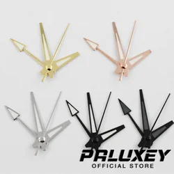 GMT NH34 GS Hands Four Needles Hands Green Luminous Rose Gold Silver Gold Black Watches Pointer For NH35 NH34A 4R34 Movement