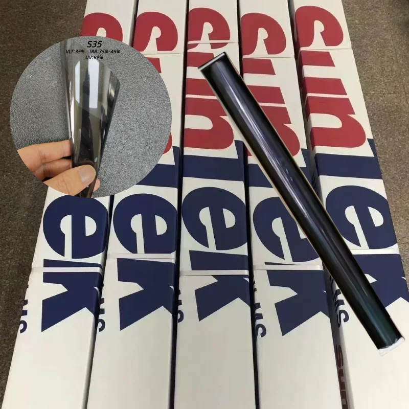 

Suntek Nano Ceramic Car Window Film 20 35 50 VLT IR Rejection ECE Certified DIY Installation Kit