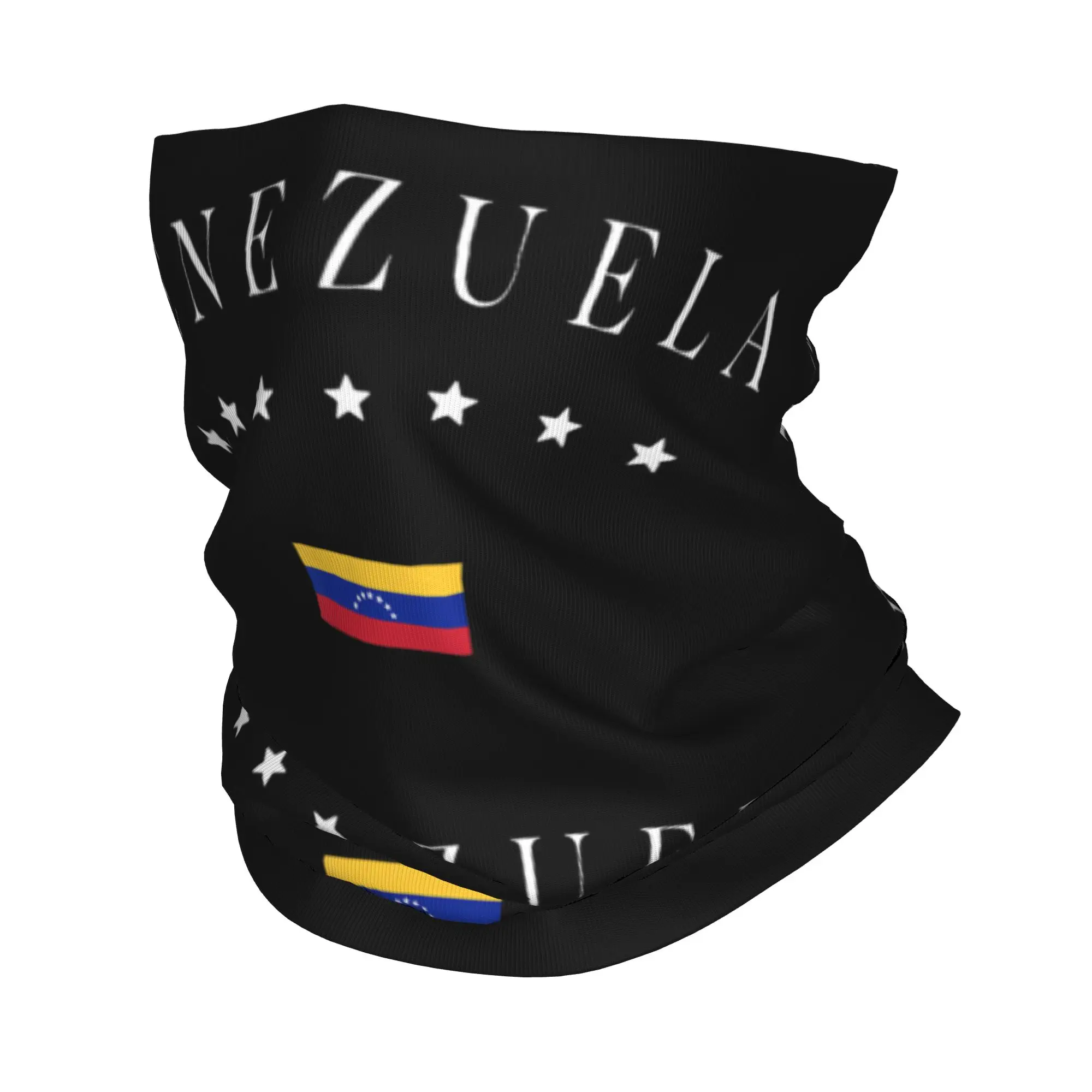 Venezuela Flag Venezuelan Bandana Neck Gaiter Printed  Balaclavas Wrap Scarf Warm Cycling Running for Men Women Adult All Season