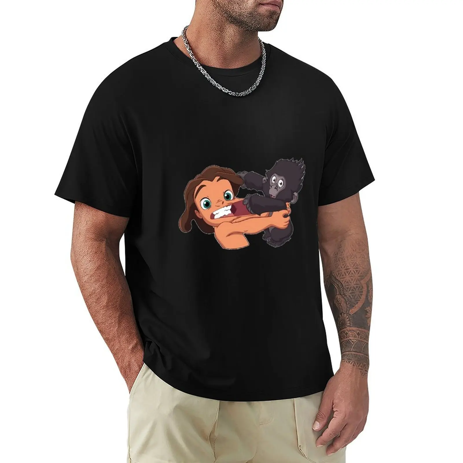 

Tarzan T-Shirt sports fans custom t-shirts graphic shirts anime t shirts men workout shirt