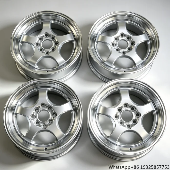 Lightweight Performance Silver Forged Wheel 19 20 21 22 Inch 5 Spoke Deep Dish Alloy Aluminum Rims Passenger Car Wheels