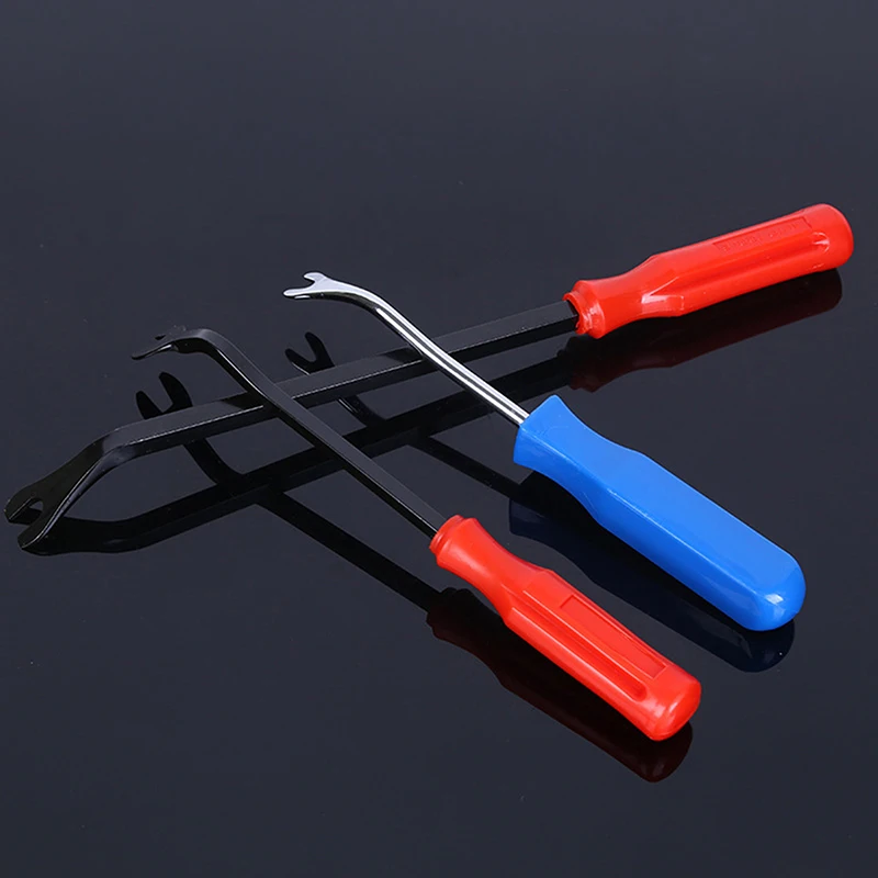 

Car Removal Screwdriver Hand Tool Car Door Trim Panel Fastener Nail Puller Removal Open Bridge Plate Removal Pry Bar Tools Clips