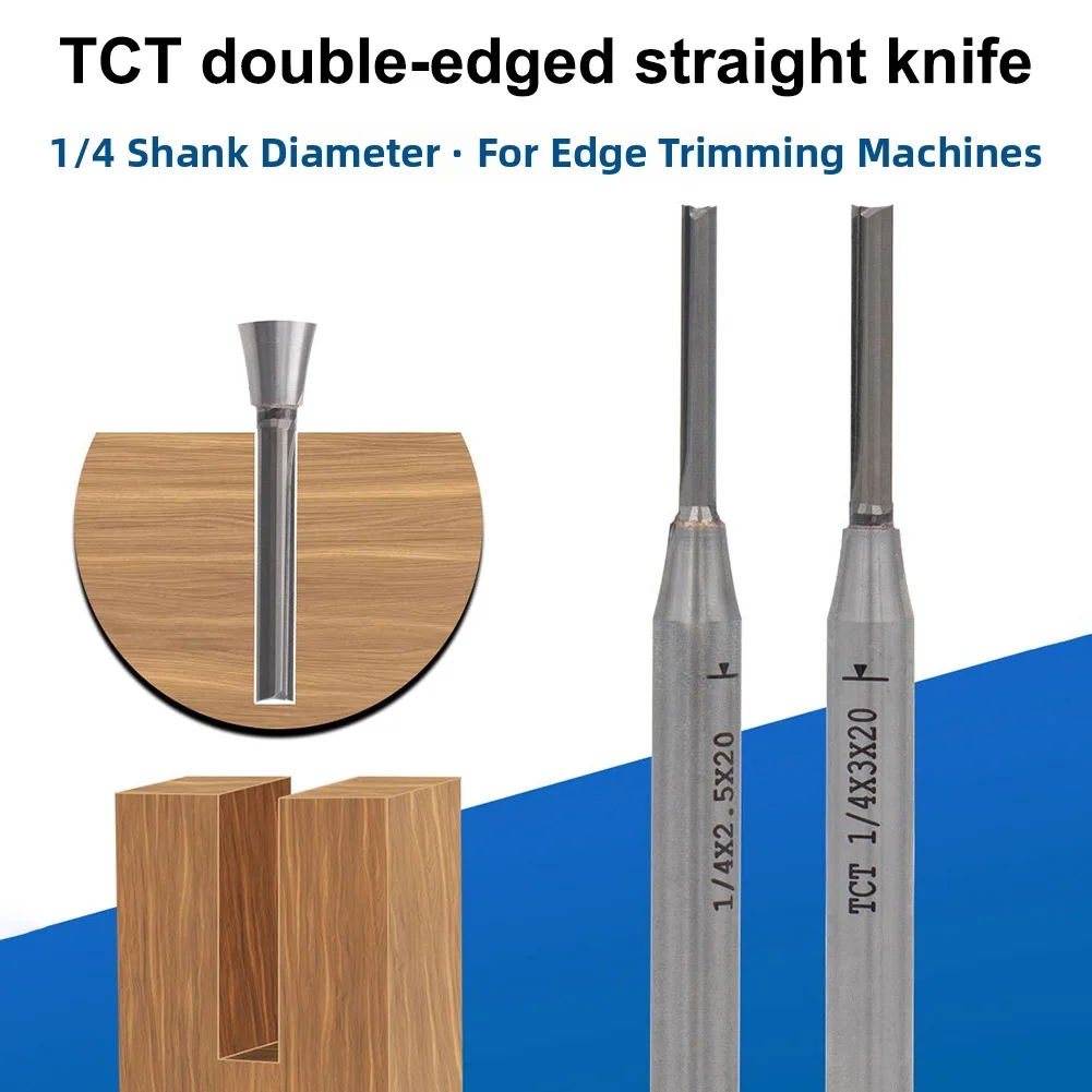 

1/2 шт. фрезы TCT с двойным лезвием для ЧПУ станков, инструмент для гравировки и обработки дерева, для фанеры, МДФ и массива дерева