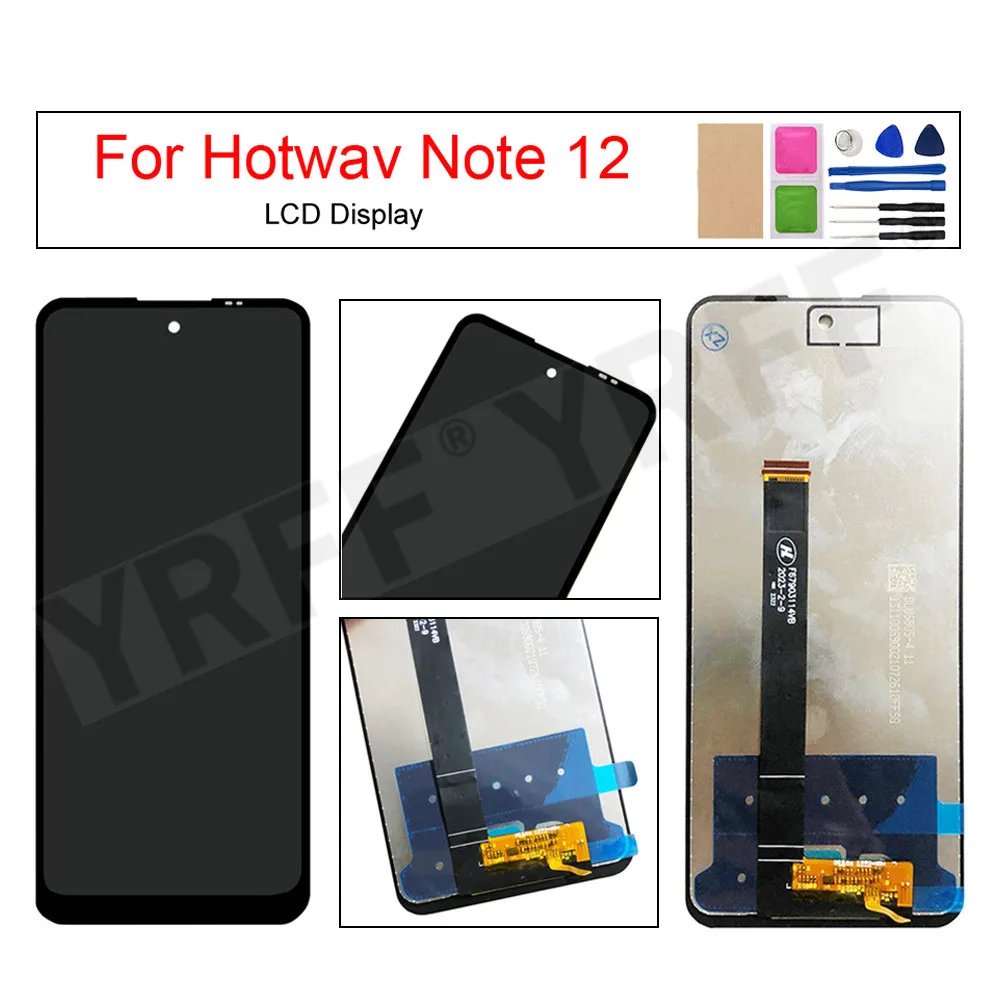 LCD Display for Hotwav Note 12, Touch Screen Digitizer Assembly Panel Parts, 100% Tested