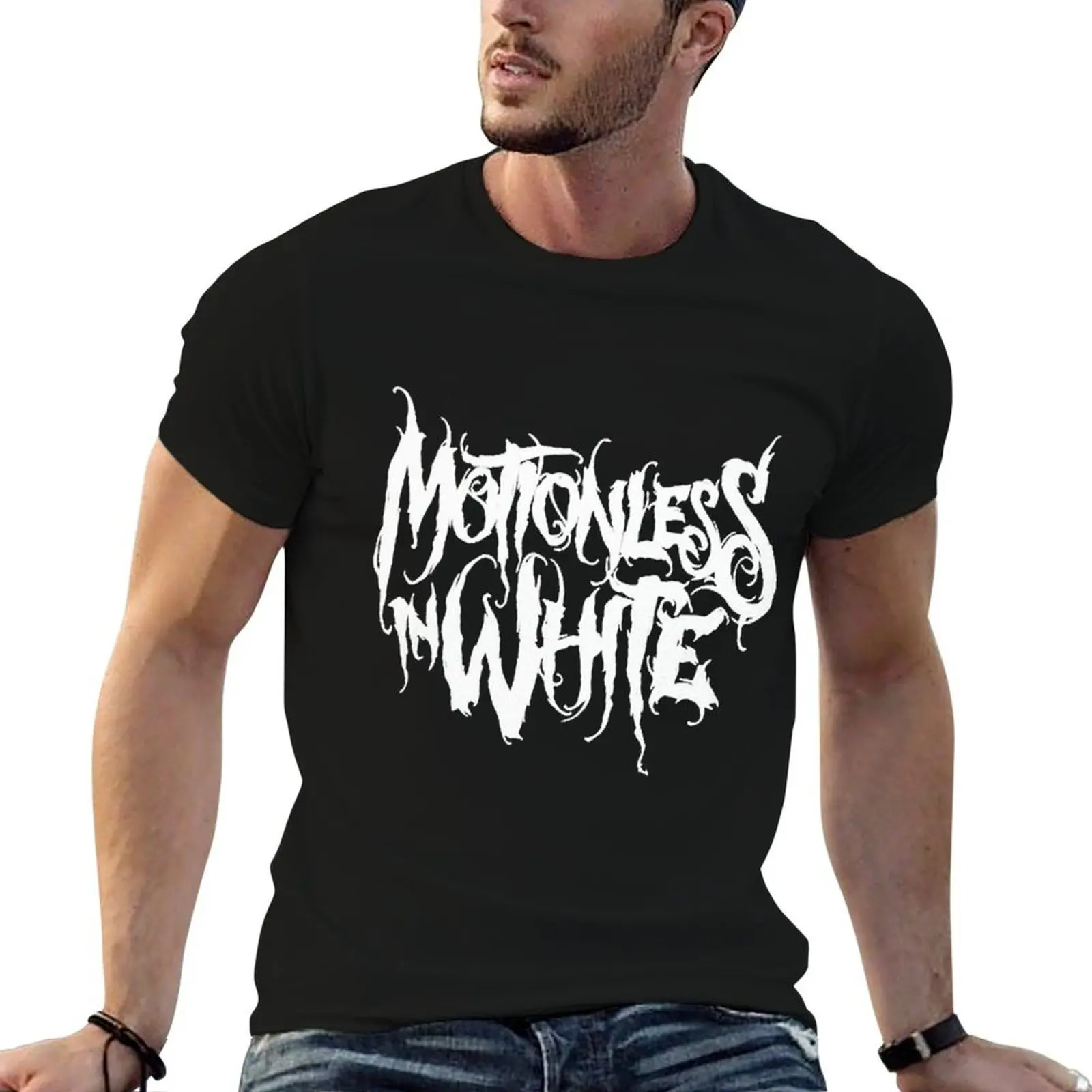 

M.I.W motionless 9 in white T-Shirt t shirt man casual t shirts for man pack white T-Shirt