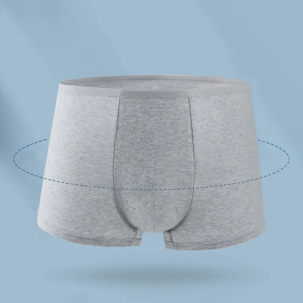 

5Pcs Traceless Men's Disposable Panties Underpants Simple Seamless Cotton Briefs Lingerie Solid Underwears for Man Male