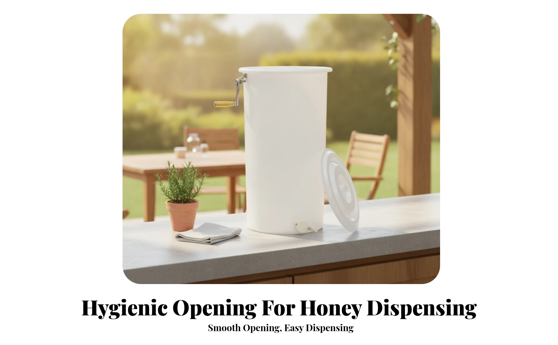 Beekeeping Honey Centrifuge Outlet Tap 2-Frame Honey Extractor Honeycomb Extractor Cylindrical Beekeeping Honey Centrifuge Outlet Tap 2-Frame Honey Extractor Honeycomb Extractor Cylindrical