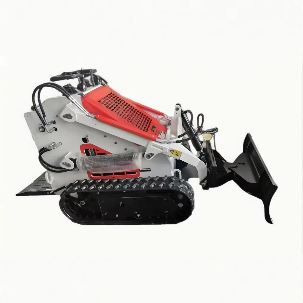 Mini Skid Steer Loader 380T with Snow Blade