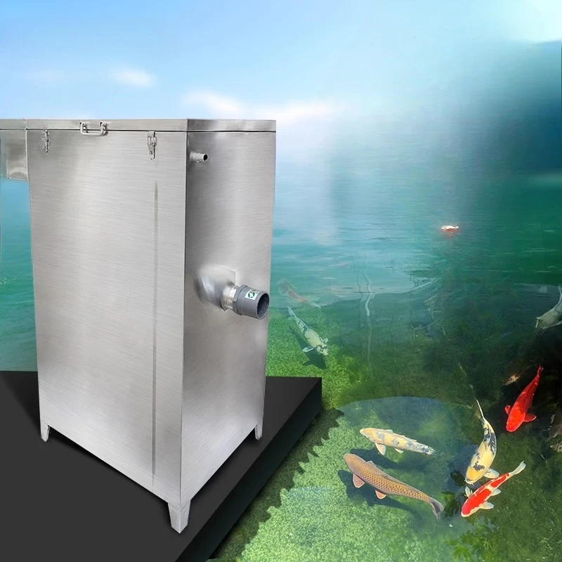 

Outdoor Koi large fish pond filter water system circulation equipment water purifier stainless steel material