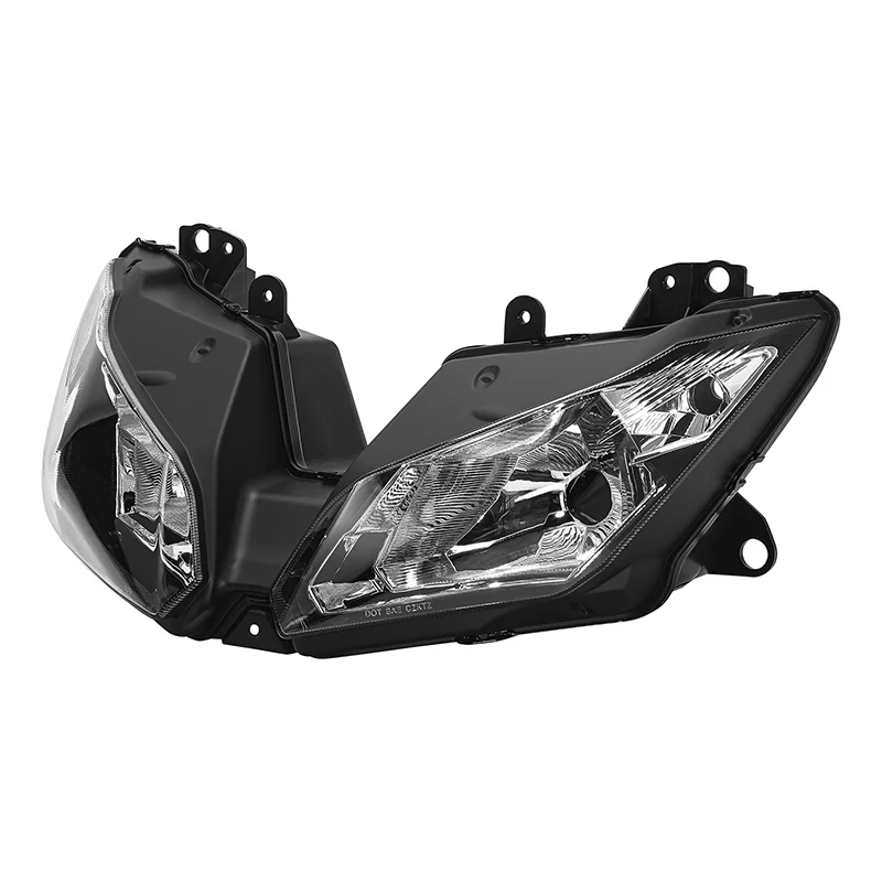 フロントヘッドライトヘッドライトランプはカワサキニンジャ 300 2013-2017 に適合します。