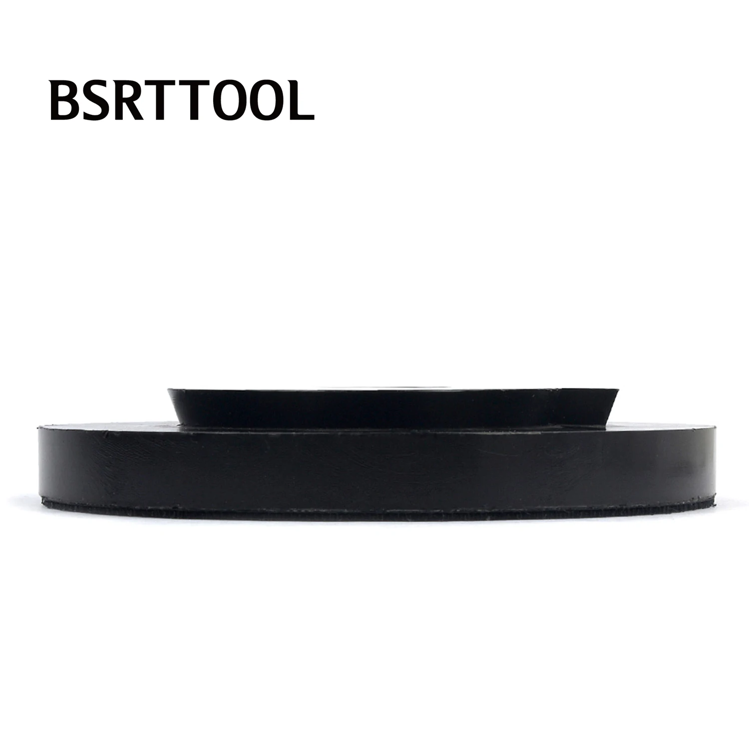 BSRTTOOL almohadilla de respaldo de plástico, disco de respaldo de gancho y bucle, pulidor de amoladora angular, adaptador de bloqueo de caracol, 6 pulgadas