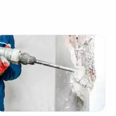 Aircraft-Style Side Handle for Power Tools with 8mm Thread Diameter Designed for Enhanced Stability During Drilling