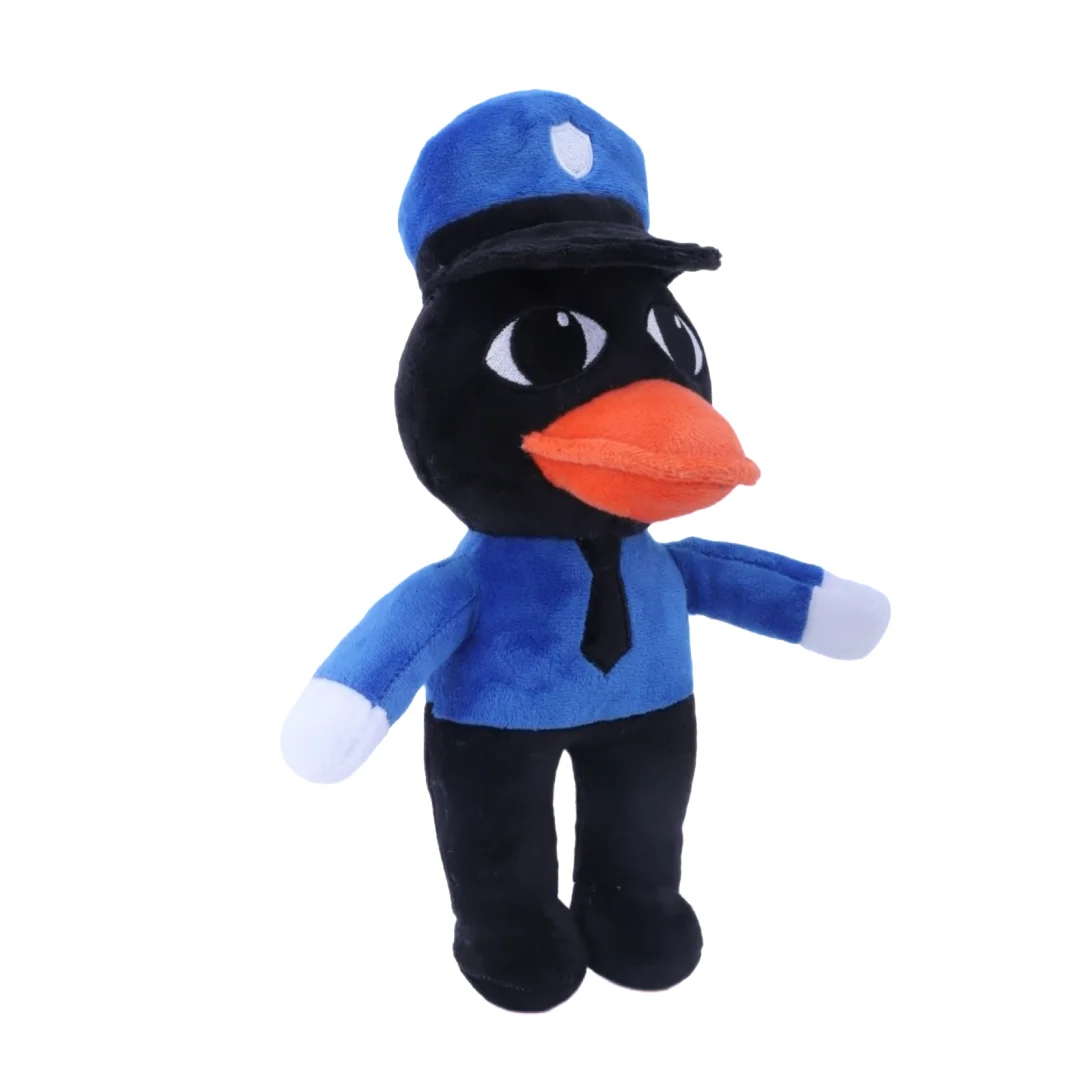 Kawaii Animal Hospital Plush Officer Duckman Plush Toy Animal-Filled Plush Toys Anime Peripheral Doll Kids Game Fans Gifts