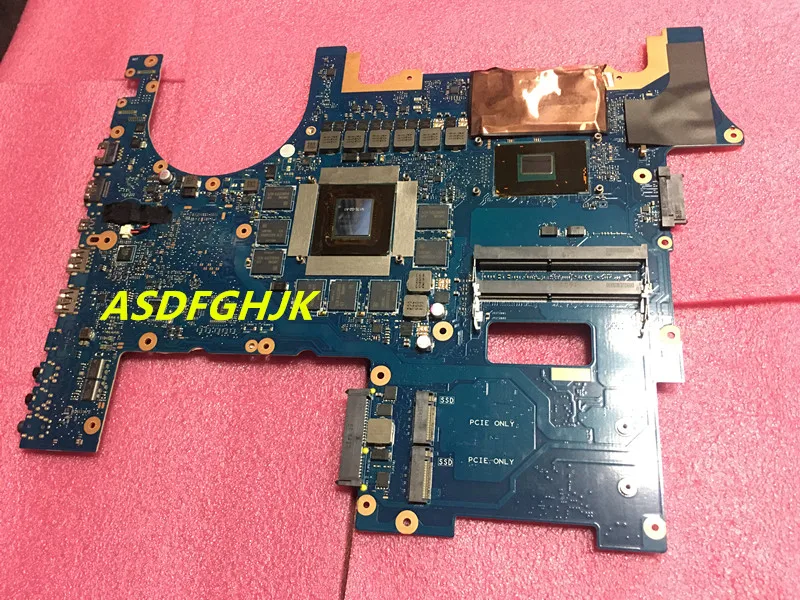 Original  For ASUS FX752 G752V G752VS LAPTOP Motherboard i7-6700HQ CPU GTX1070M 8GB Mainboard  100% TESED OK