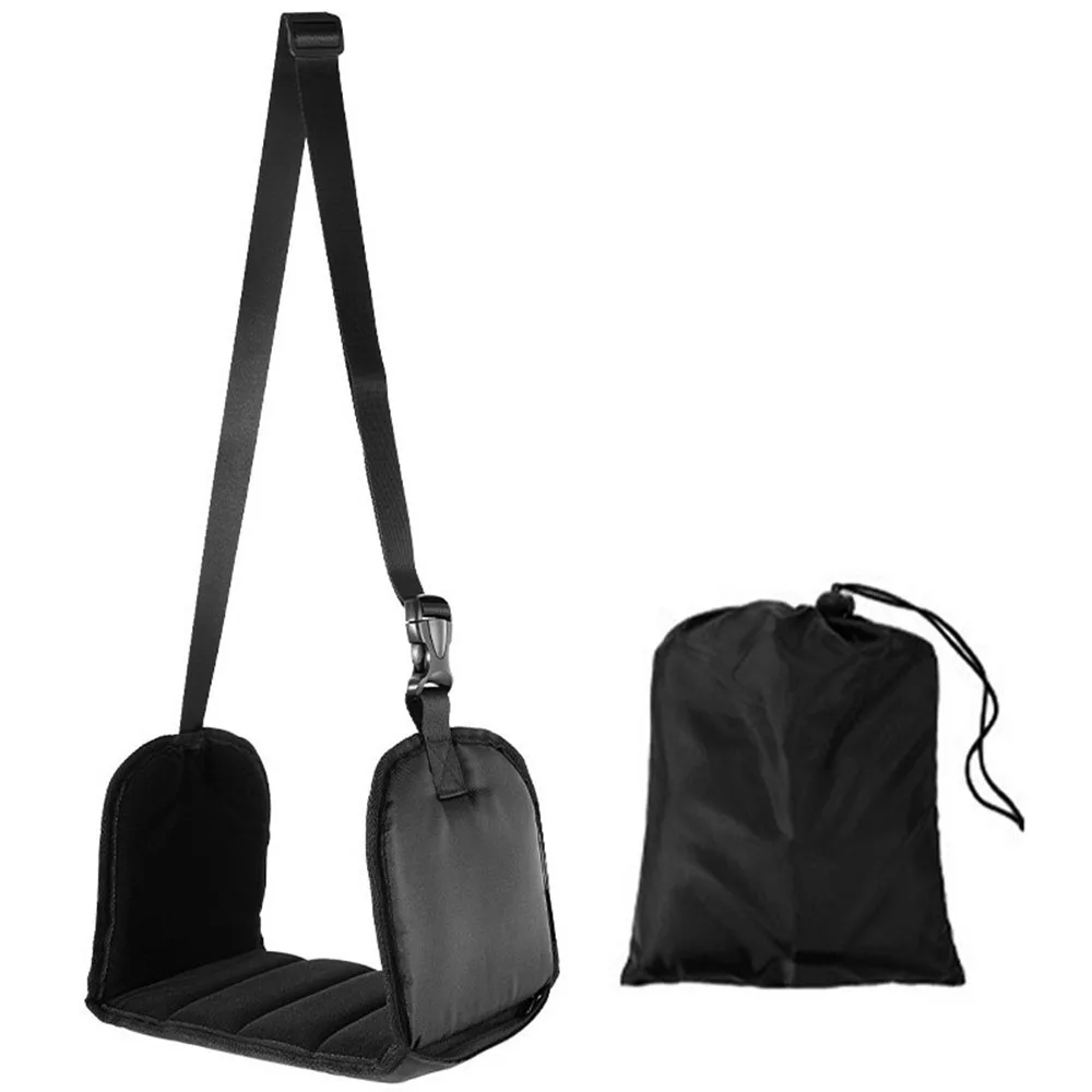 Foot Relaxing Hammock Adjustable Airplane Foot Hammock Office Travel with storage bag Relaxing Under-Desk Resting Foot Hammock