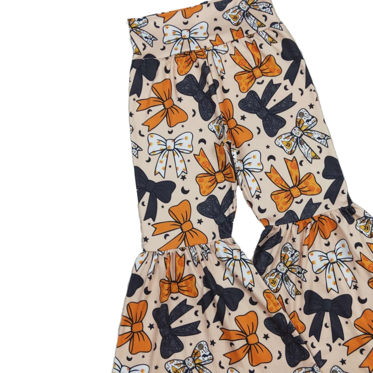 أطفال الرضع هالوين جرس أسفل السراويل طفل ربيع الخريف الانحناء شبح ملابس طفلة السراويل ملابس الأطفال بالجملة