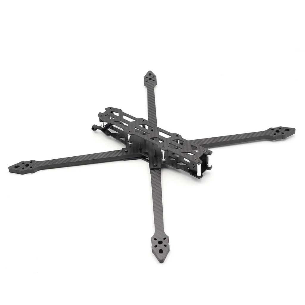 

Carbon Fiber MX7inch 302mm MX9inch 360mm MX10inch 400mm 2.5mm Frame kit For Drone Quadcopter FPV Parts 20x20mm