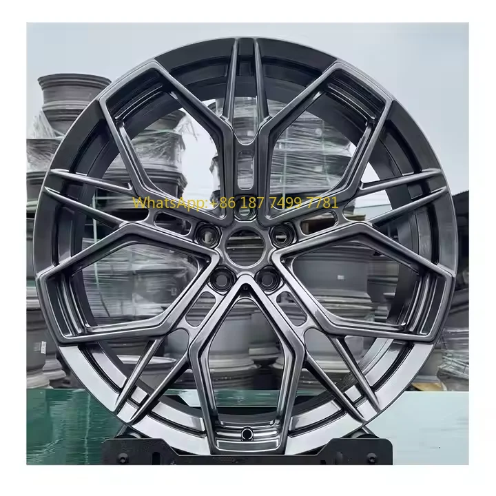 

18-24 Inch Forged Monoblock Custom Hyper Black Alloy Wheel Rims for Sedan SUV Electric Car