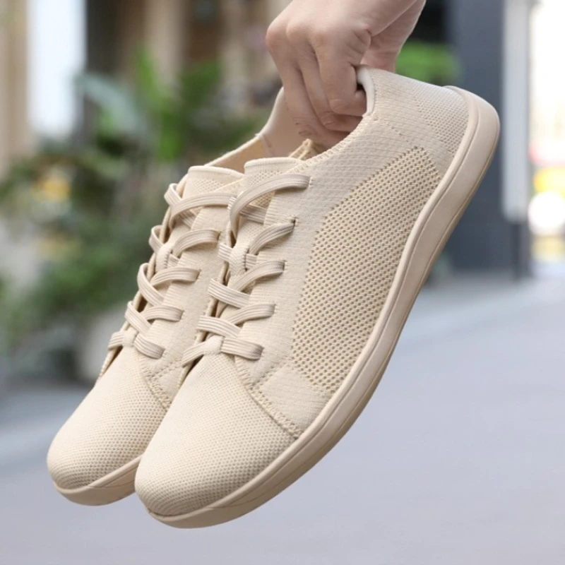 

Mens Womens Fashion Wide Version Simple Walking Sports Shoes Lace Up Outdoor Lightweight Casual Running Shoes