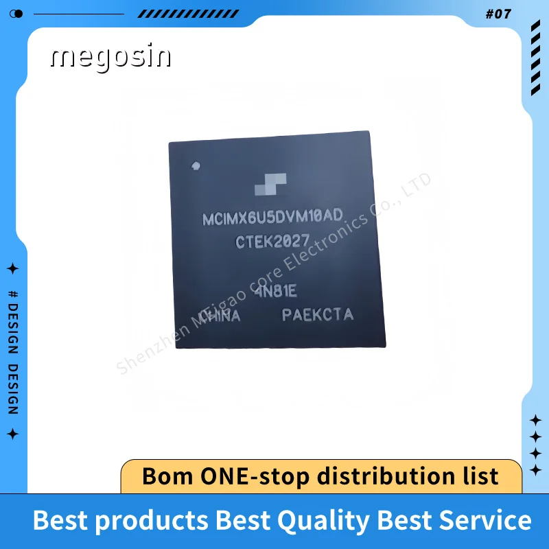 1PCS/LOT MCIMX6U5DVM10AD MCIMX6U5DVM10 MCIMX6U5 BGA624 Vehicle-mounted microprocessor chip