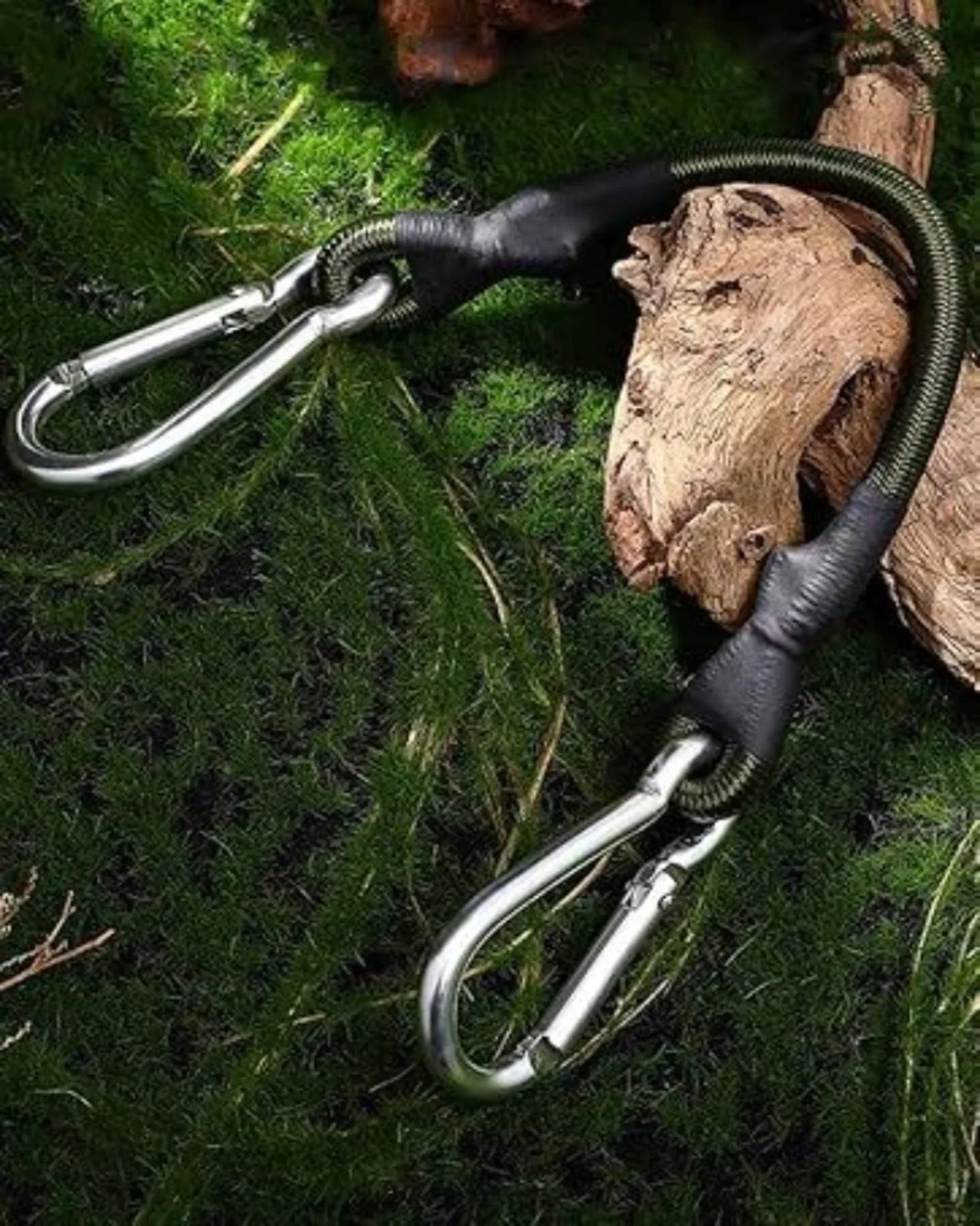 4 cintos de borracha resistentes com ganchos de metal, 13,78 polegadas - preto e verde durável, perfeito para camping, mercadorias, bicicletas, barracas ao ar livre, porta-bagagens, equipamentos de estilo de acampamento |     Pulseira de borracha durável |     Correia de gancho de metal