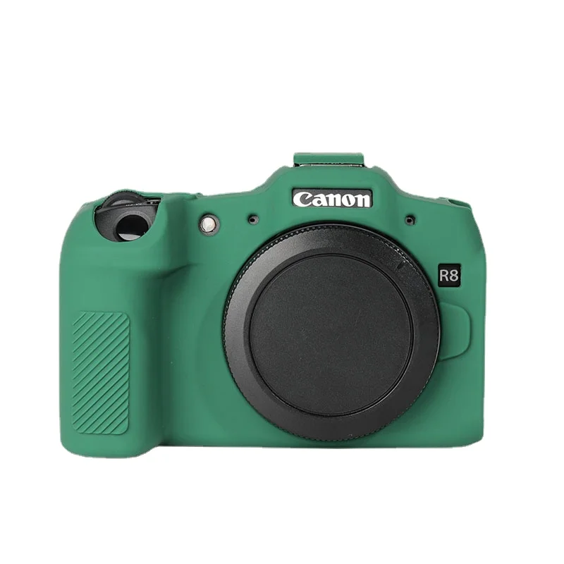 R8 Silicone Armor Skin Camera Case Body Cover Protector for Canon EOS R8 Digital Camera