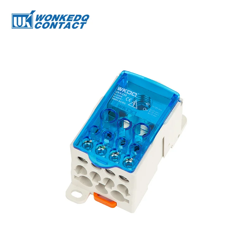 UKK80A Anschlussdose, 1 Eingang, 6 Ausgänge, Universaldraht, elektrischer Anschluss, DIN-Schienen-Klemmenblock, Stromverteilerkasten UKK 80 A – Detail 8