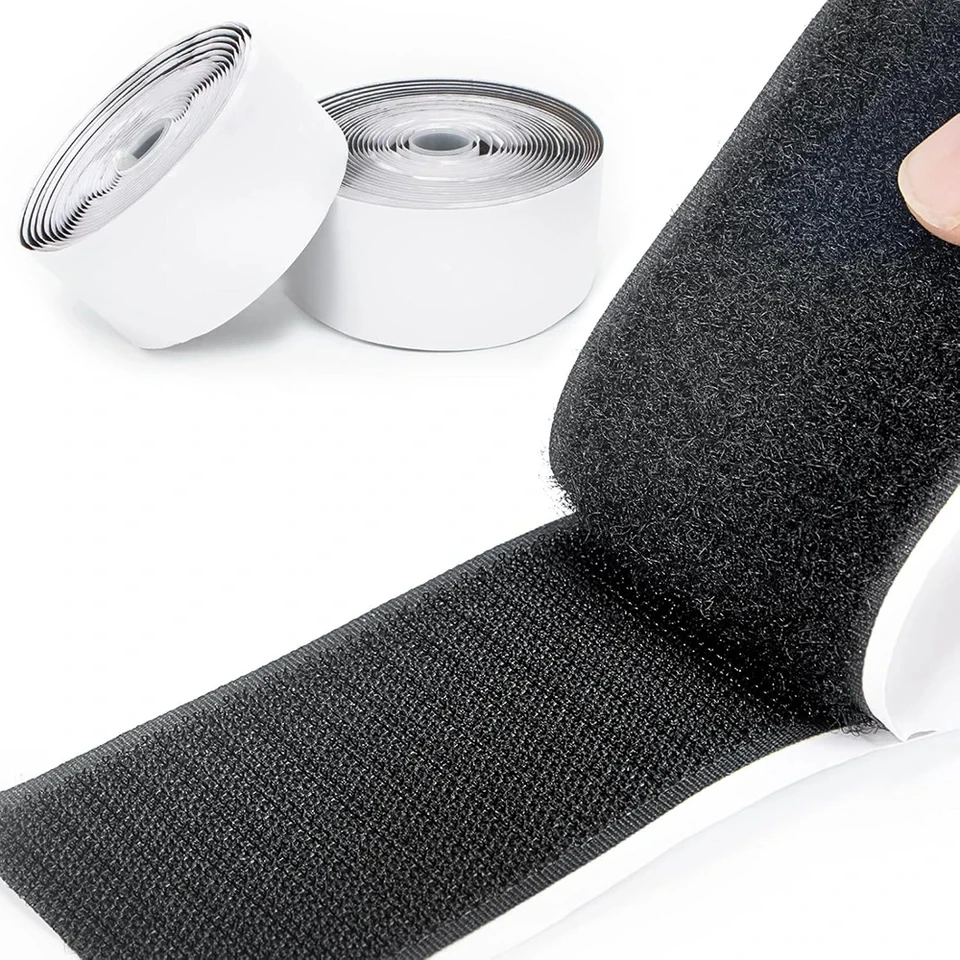 

1 пара липучек с клеевым слоем, превосходное сцепление, прочная клейкая основа, сверхпрочная, двусторонняя лента для крепления и подвешивания