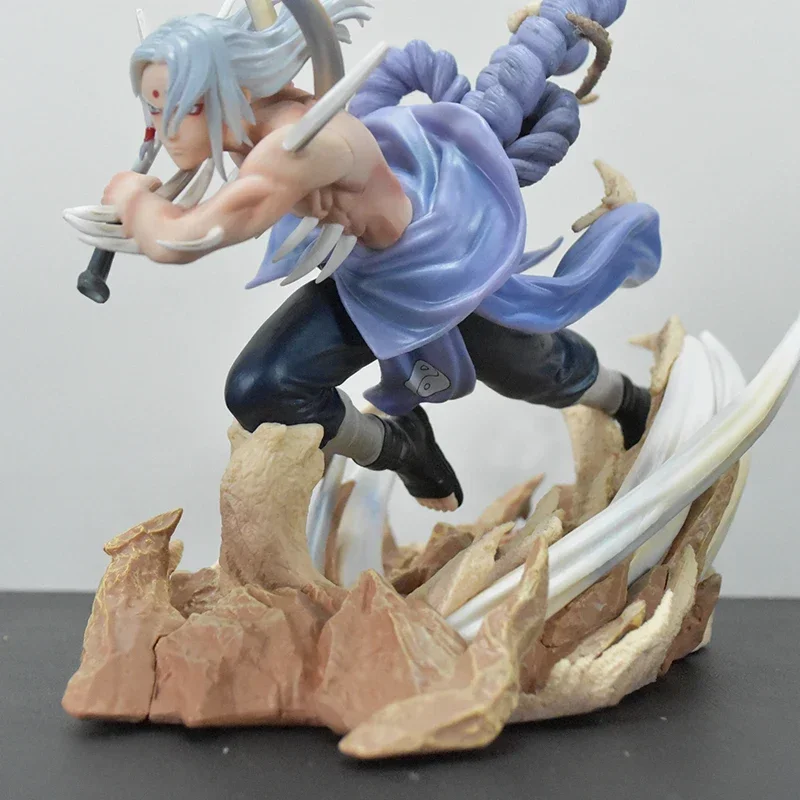 18cm naruto shippuden estatueta kimimaro anime japonês pvc figura de ação brinquedo kimimaro figura jogo estátua coleção modelo boneca