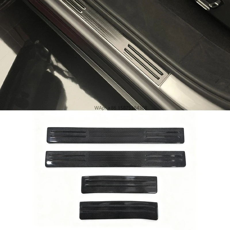 

OEM Style Auto Parts Dry Carbon Fiber Automotive Accessories Car Welcome Pedal for Purosangue