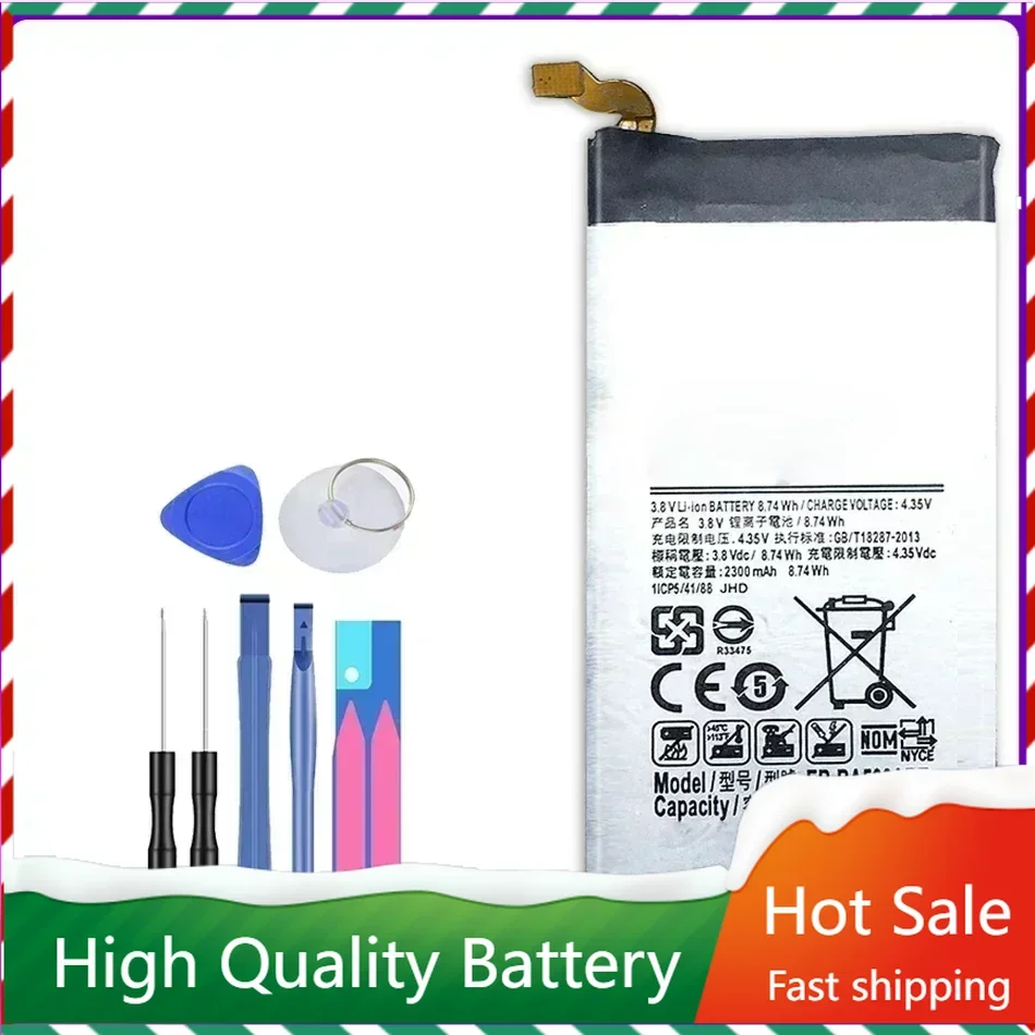 2300mAh Rechargeable Mobile Phone Battery for Samsung Galaxy A5 2015 Version A500 A5000 EB-BA500ABE Lithium Batteries Track Code