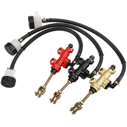 Bomba de freno trasero Universal para motocicleta, cilindro maestro hidráulico para ATV 50-250CC Pit Dirt Bike Suzuki Honda Yamaha