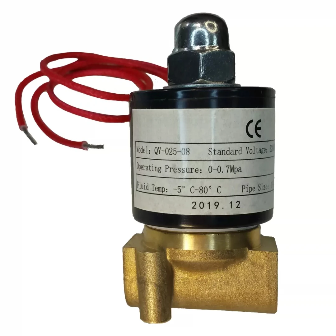 Original QY-025-08 wake-up box oven solenoid valve LD-025-08 water inlet valve high temperature resistant solenoid valve