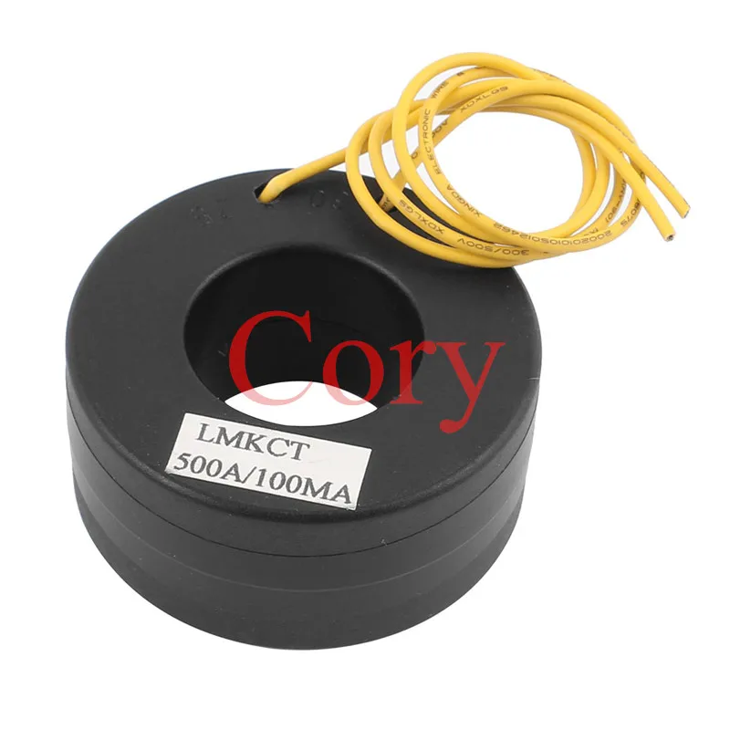 1PCS 500/100mA 500/0.1A RaTio Conductor Through Circular CT Current Transformer