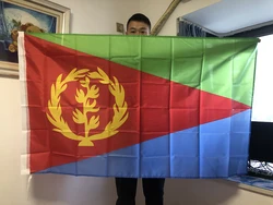 Bandera Eritrea Poliéster resistente para exteriores