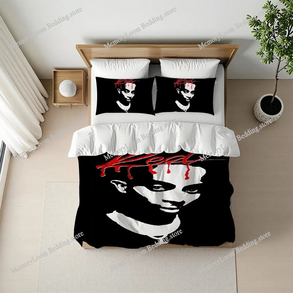 

Rapper Playboi Carti Music Duvet Cover Set Home Style Bedding Soft Laundry Cotton Bed Four Seasons Student Dormitory Luxury Gift