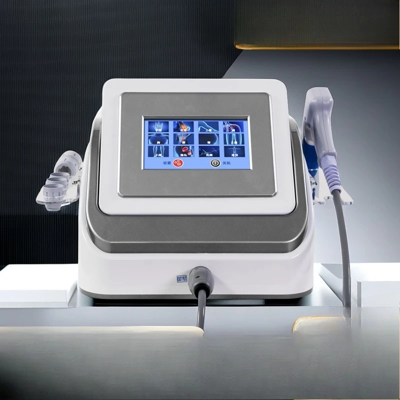 Pneumatic shock wave physiotherapy instrument, ballistic body foreign trade lattice wave muscle massage instrument